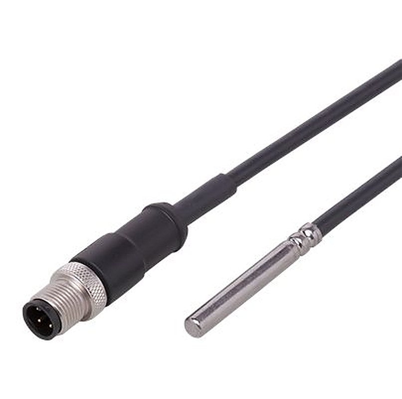 ifm electronic PT100 Infrared Temperature Sensor 6 mm Dia, 45 mm Long, ± 0.15 90 °C Max