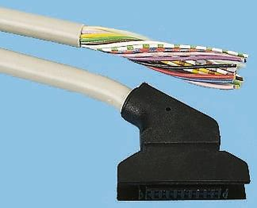 Schneider Electric Modicon TSX Micro Series PLC Cable for Use with TSX Series