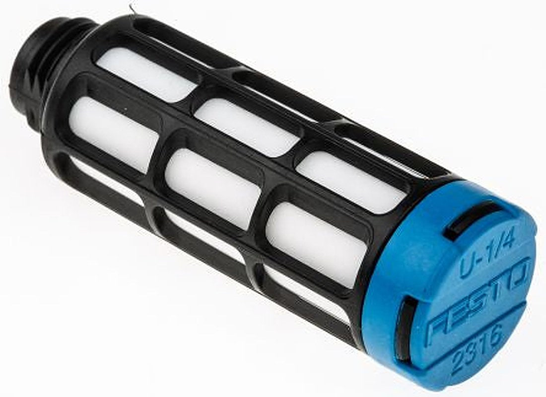 Festo Silencers Thermoplastic Pneumatic Silencer 10 bar Threaded G