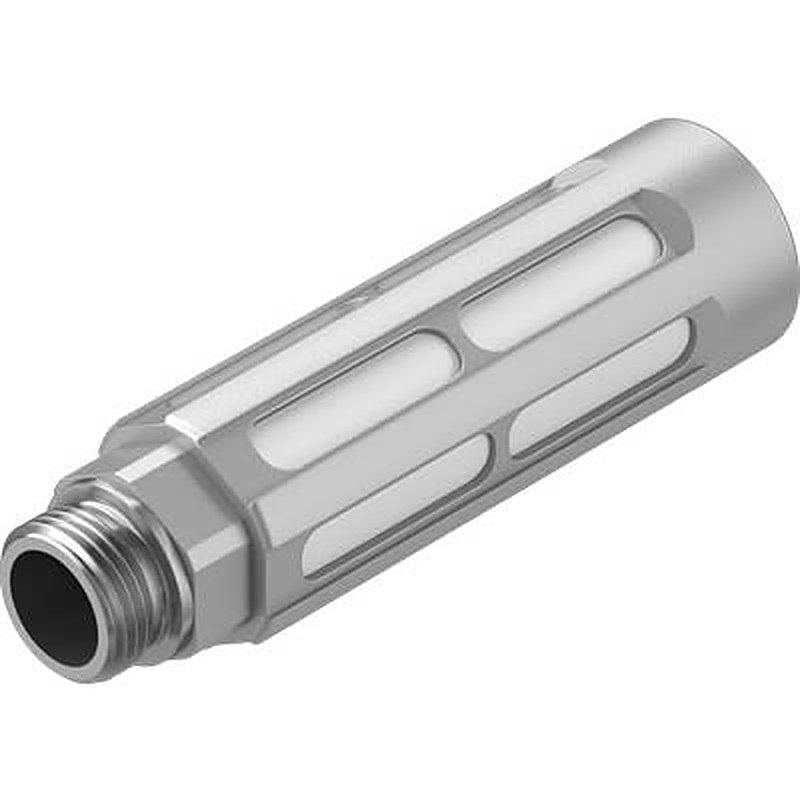 Festo U Aluminium Pneumatic Silencer 10 bar Threaded