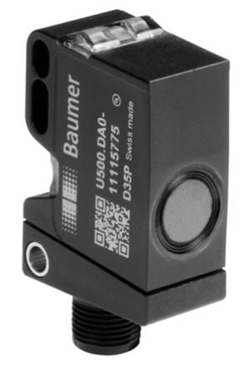 Baumer U500.PA0.2-GP2J.72F Block Ultrasonic Proximity Sensor, M12 x 1 1000 mm 100mA IO-Link 30V 30 V dc