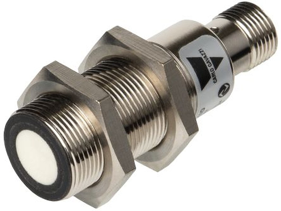 Carlo Gavazzi UA18ASD15APM1IO Barrel Capacitive Proximity Sensor UA18ASDxAPM1IO, M12 1500 mm 150mA 4 to 20 mA 30V dc 500