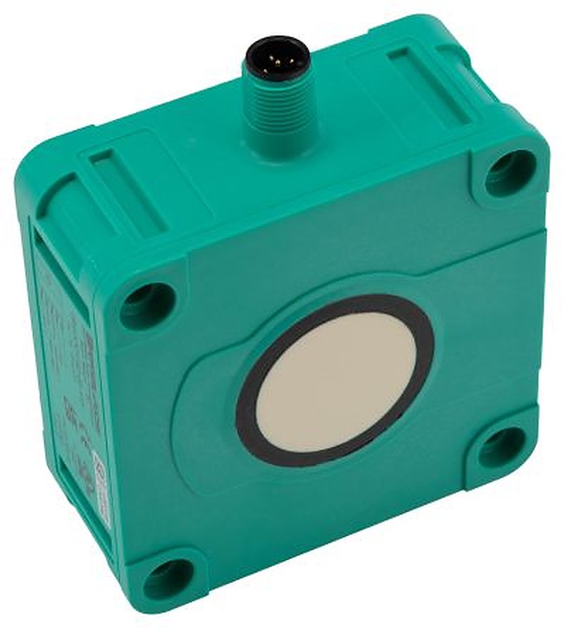 Pepperl + Fuchs UB4000-F42-E6-V15 Block Ultrasonic Proximity Sensor, M12 x 1 4000 mm 200mA PNP 3V 30 V dc
