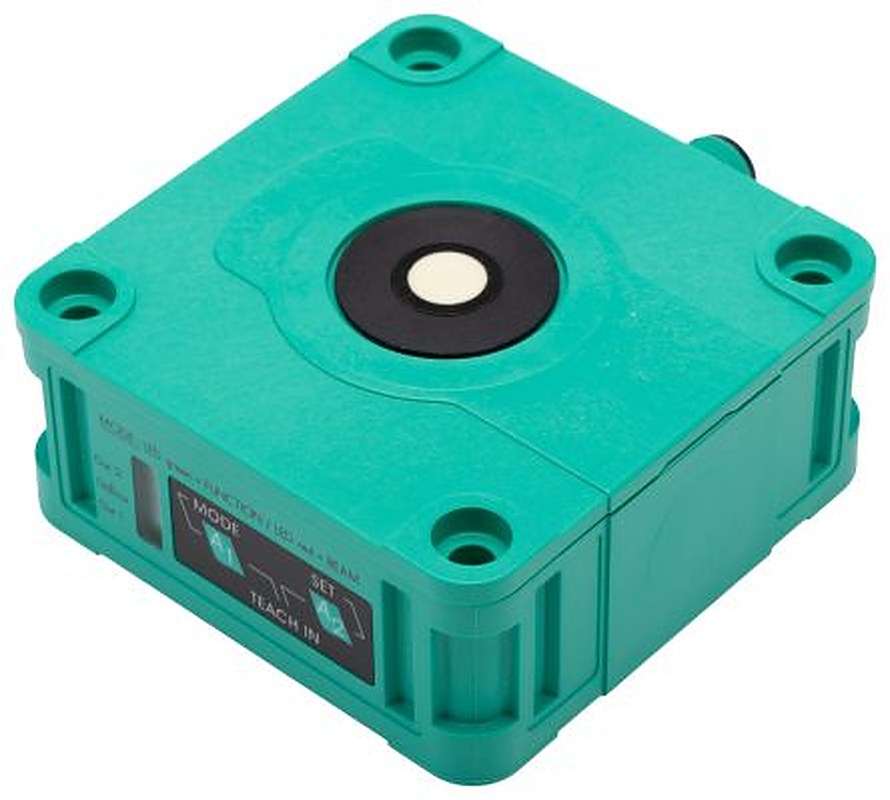 Pepperl + Fuchs UB500-F42-E6-V15 Block Ultrasonic Proximity Sensor UB500, M12 x 1 500 mm 200mA PNP 3V 30 V dc