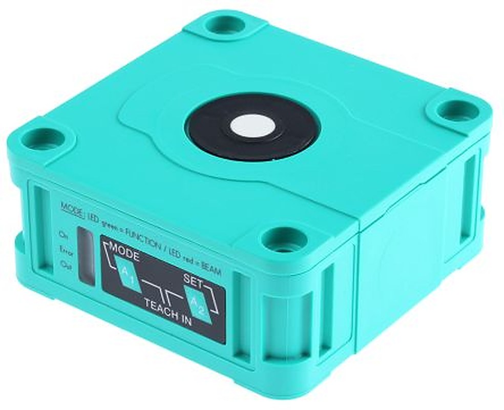 Pepperl + Fuchs UB500-F42-I-V15 Block Ultrasonic Proximity Sensor UB500, M12 x 1 500 mm 20mA 4 to 20 mA 30V 30 V dc