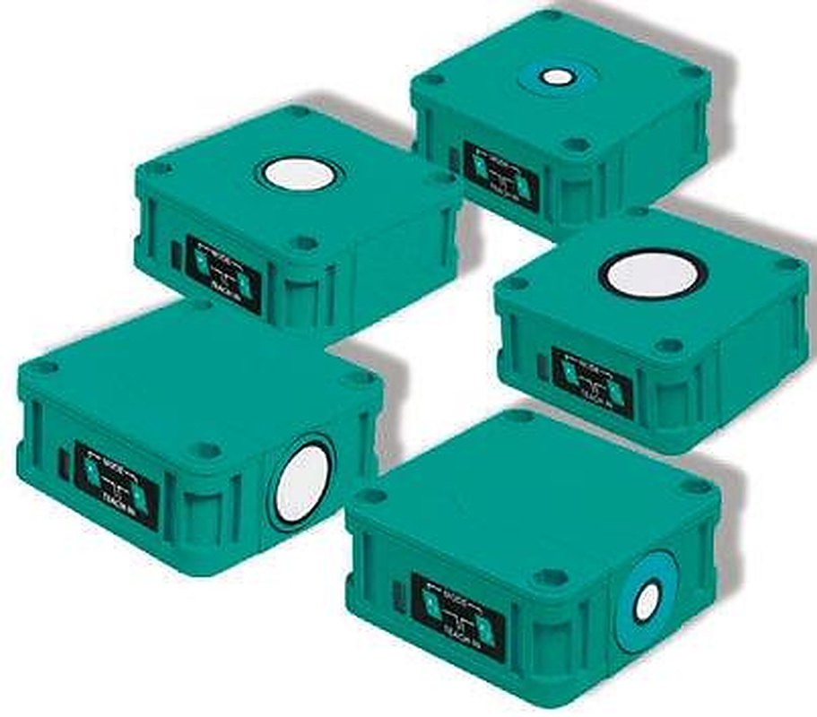 Pepperl + Fuchs UB500-F42S-I-V15 Block Ultrasonic Proximity Sensor UB500, M12 x 1 500 mm 20mA 4 to 20 mA 30V 30 V dc