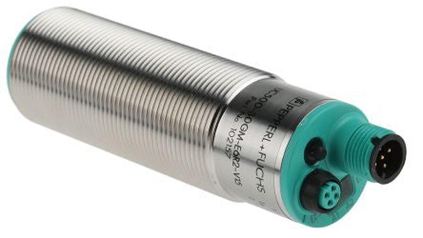 Pepperl + Fuchs UC500-30GM-E6R2-V15 Threaded Barrel Ultrasonic Proximity Sensor UC500, M30 x 1.5 500 mm 200mA PNP 30V 30