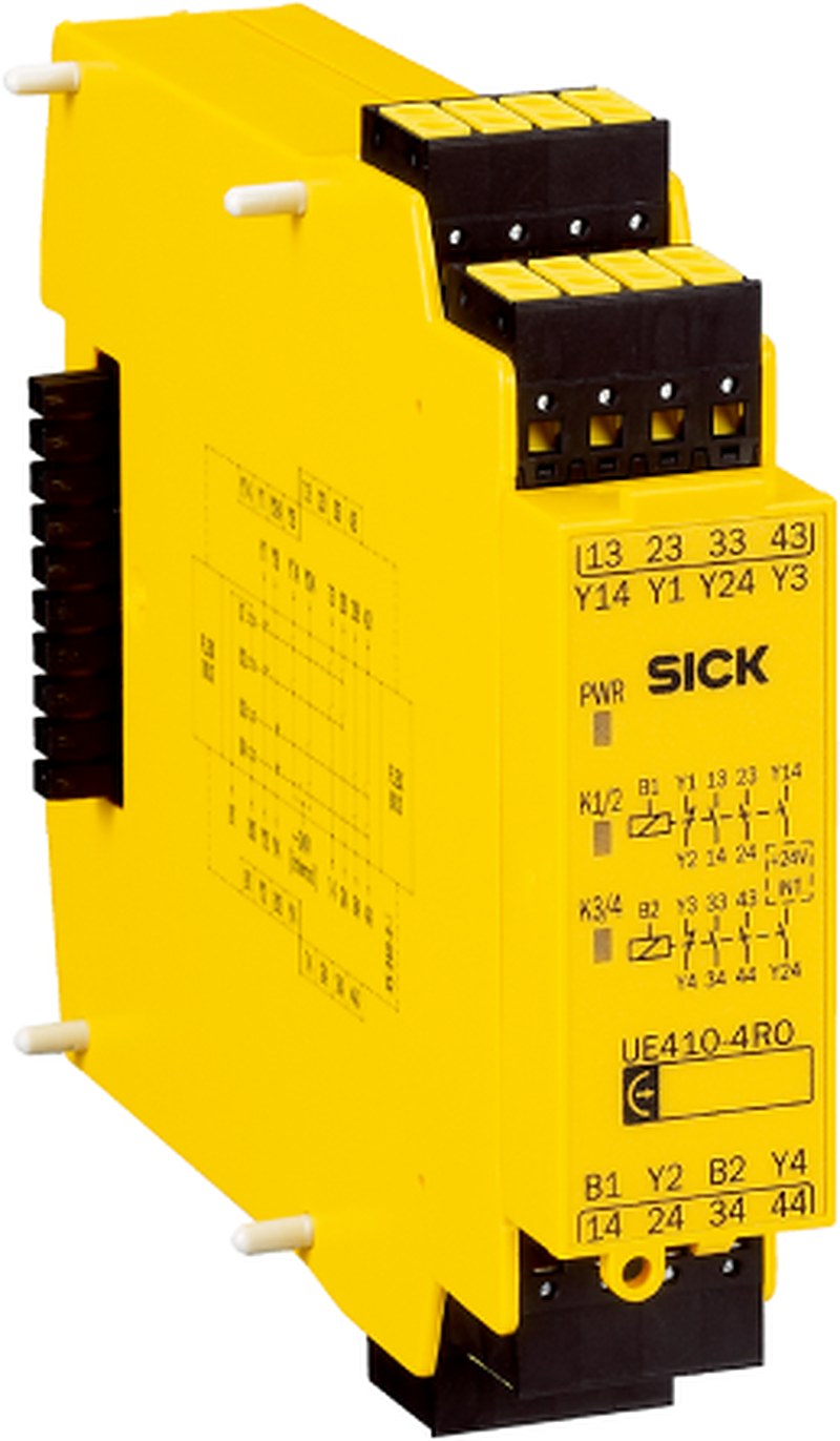 SICK UE410 Series Safety Controller, 4 Outputs, 30V dc, 4 NO