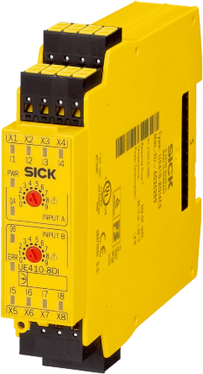 SICK UE410 Series Safety Controller, 8 Inputs, 8 Outputs, 24V dc