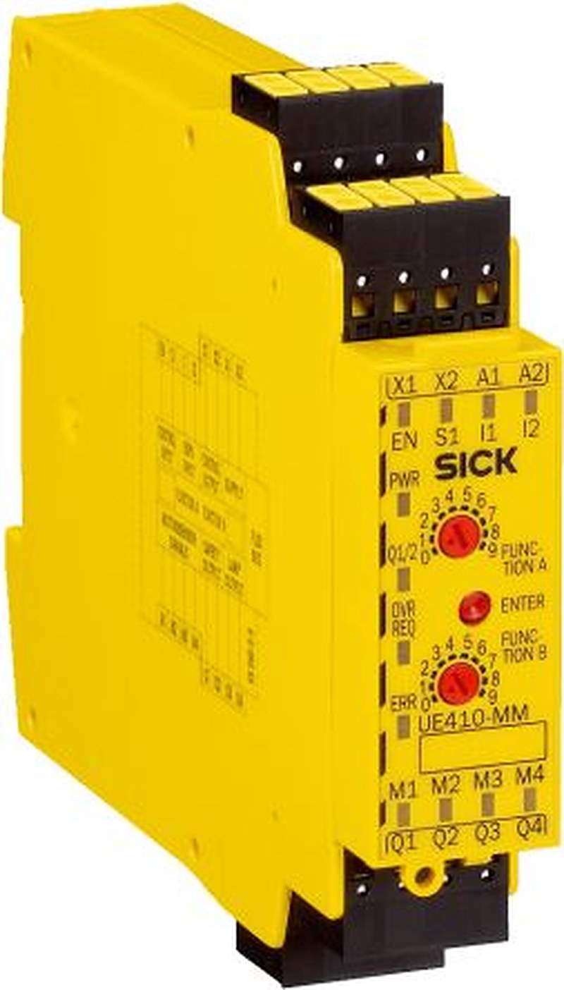 SICK UE410 Series Safety Controller, 2 Safety Inputs, 2 Safety Outputs, 24V dc