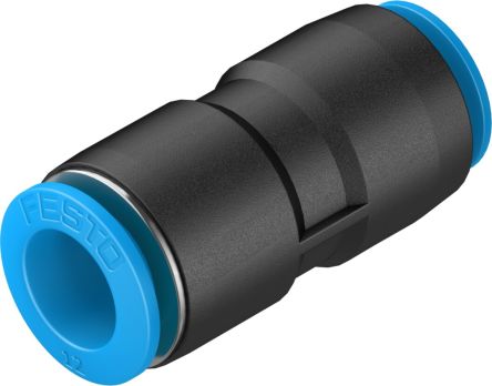 Festo QS Series, 153040 POM, Polypropylene, Polybutylene Terephthalate, High Alloy Stainless Steel, Nickel Plated Brass,