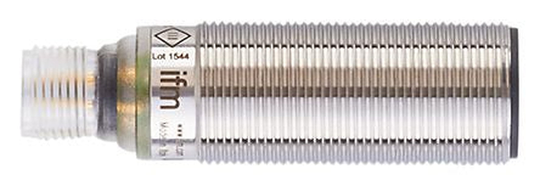 ifm electronic UGT502 Threaded Barrel Ultrasonic Proximity Sensor UGT502, M18 x 1 3000 mm 100mA 0/10 V 3V 30 V dc