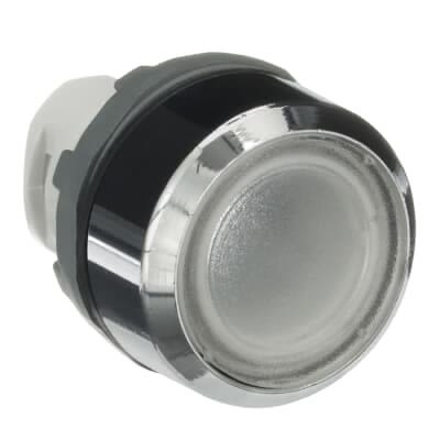 ABB MP1 Series Transparent Momentary Push Button Head, 22.5 mm Cutout, IP66