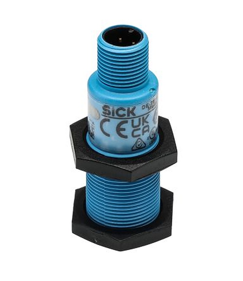 SICK UM18-218165101 Threaded Barrel Ultrasonic Proximity Sensor UM, M18 x 1 1.3 m 200mA NPN 30V 30 V dc
