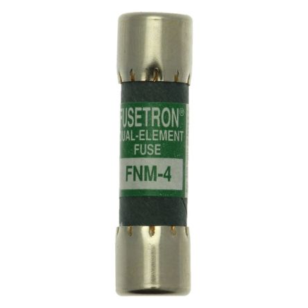 Eaton 4A T Melamine Cartridge Fuse, 10 x 38 mm
