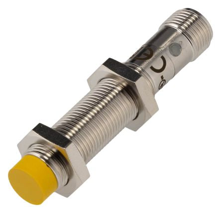 SICK IME2S Series Inductive Non-Contact Safety Switch, Nickel Plated Brass Housing, 28.8V dc, 2 NO, M12