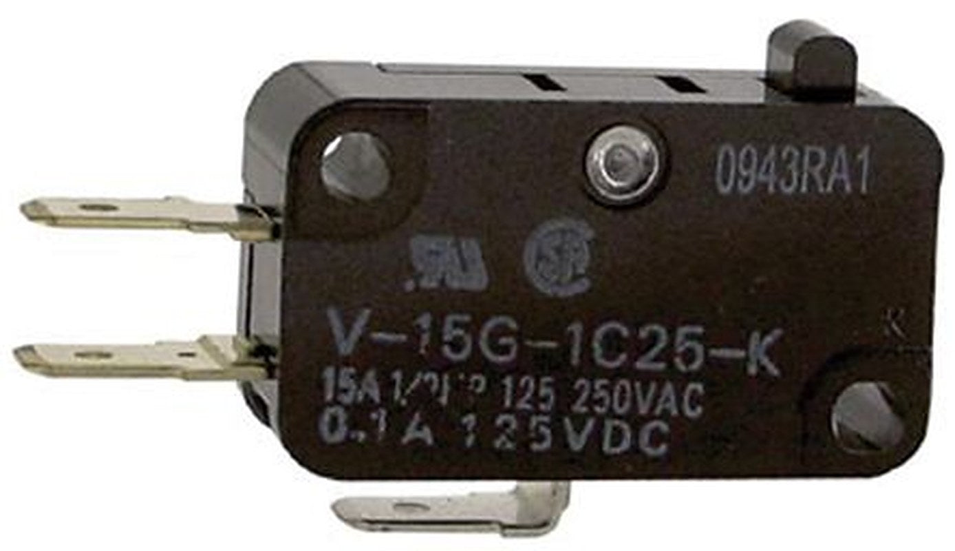 Omron Pin Plunger Micro Switch, Quick Connect Terminal, 15 A, SPCO, IP40