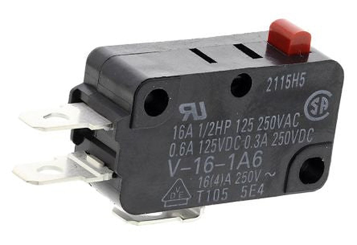 Omron Pin Plunger Micro Switch, Solder Terminal, 16A, 250 V ac, SPDT, IP40