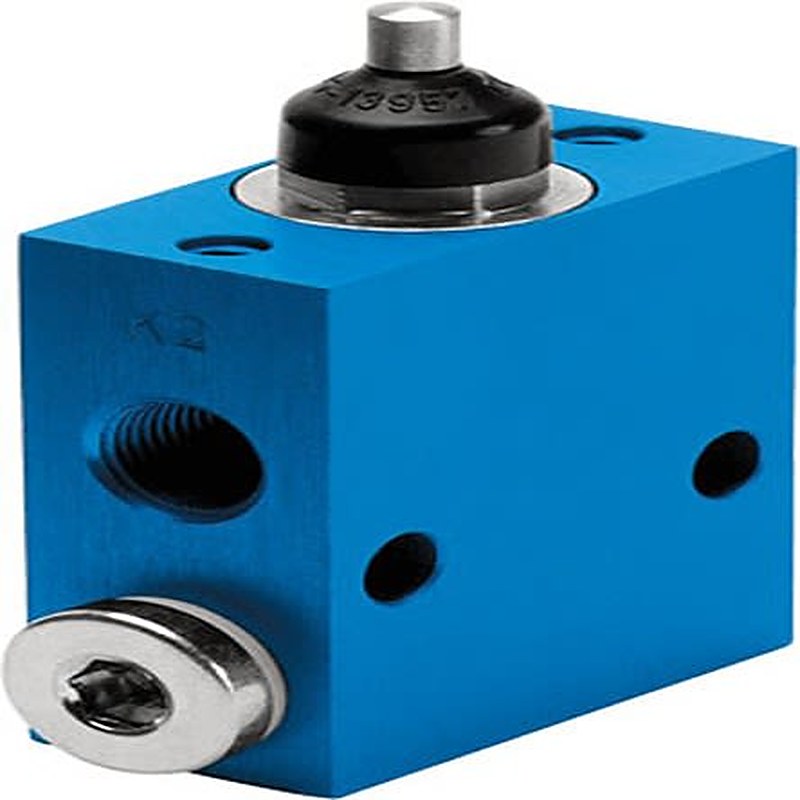 Festo 3/2, Monostable, Open/Closed Mechanical Valve V/O Series, G 1/8, G 1/8, 4938