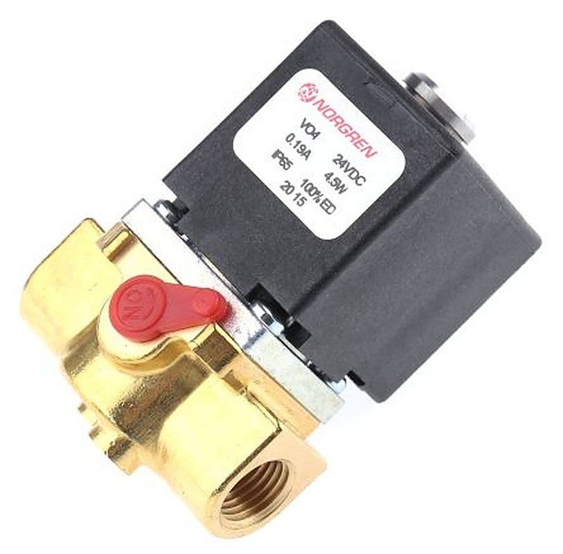 Norgren Pneumatic Solenoid Valve - 2/2 Solenoid/Spring G V04  Series 24V dc