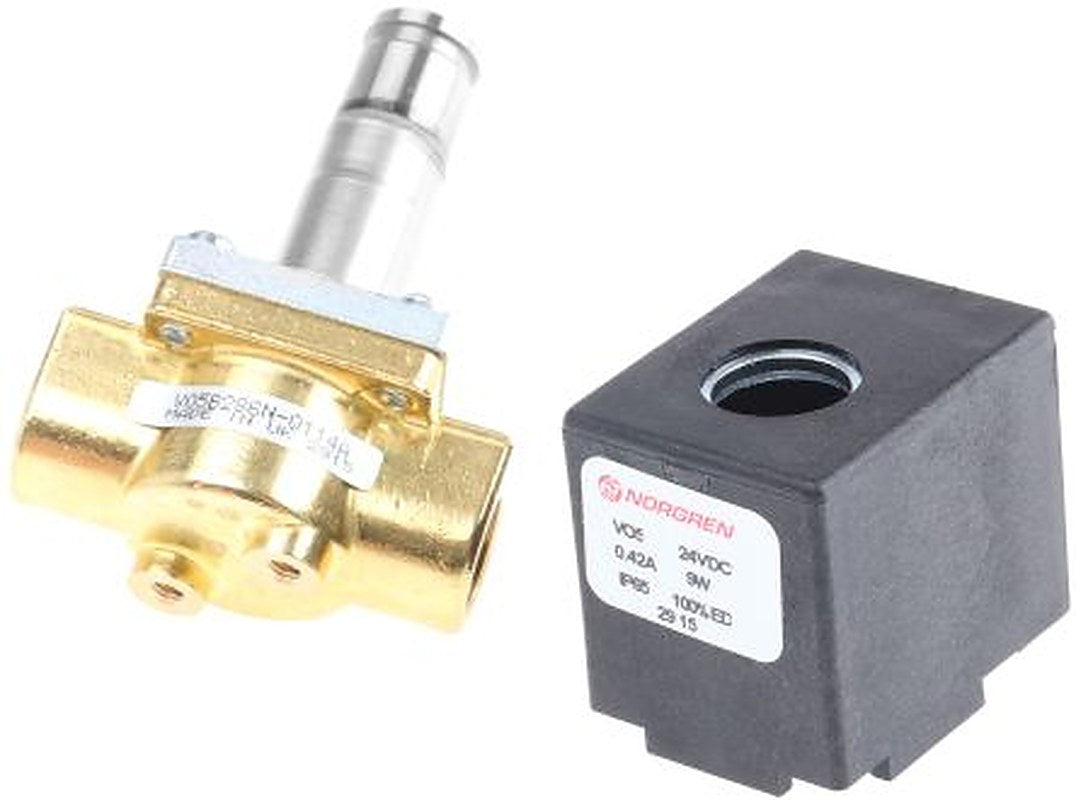 Norgren Pneumatic Solenoid Valve - 2/2 NC Solenoid/Spring G V05  Series 24V dc