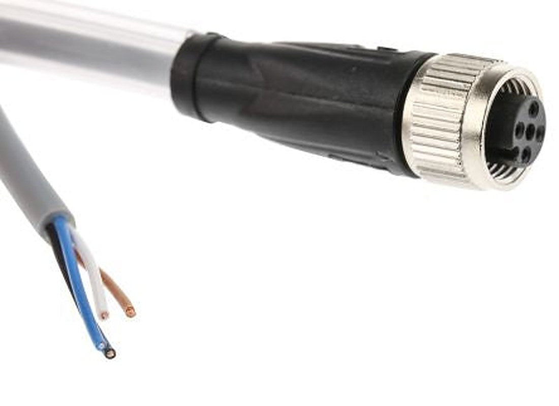Pepperl + Fuchs Female 4 way Straight to Unterminated Sensor Actuator Cable, 2 m