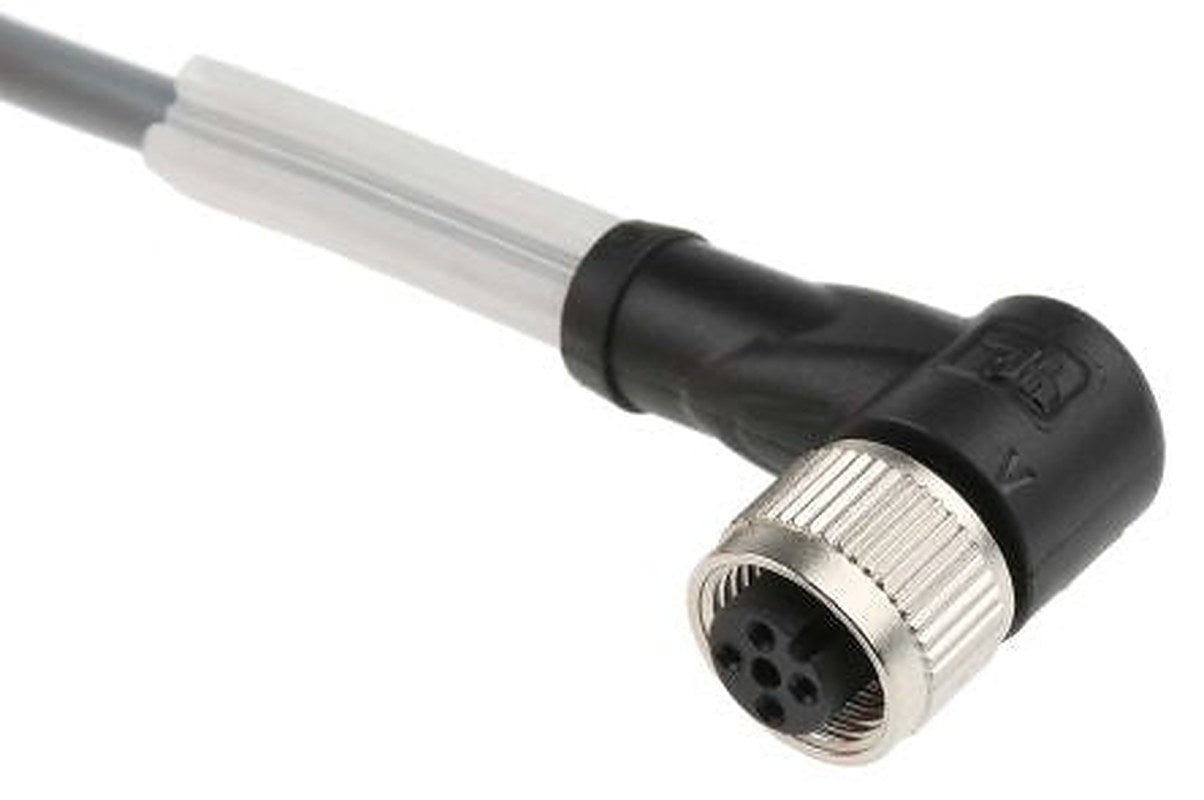 Pepperl + Fuchs Female 4 way Right Angle to Unterminated Sensor Actuator Cable, 2 m