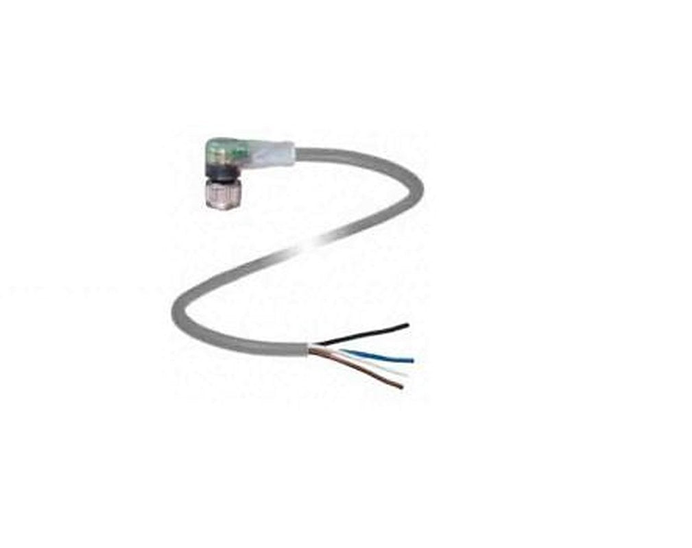 Pepperl + Fuchs Female 4 way Right Angle to Unterminated Sensor Actuator Cable, 5 m