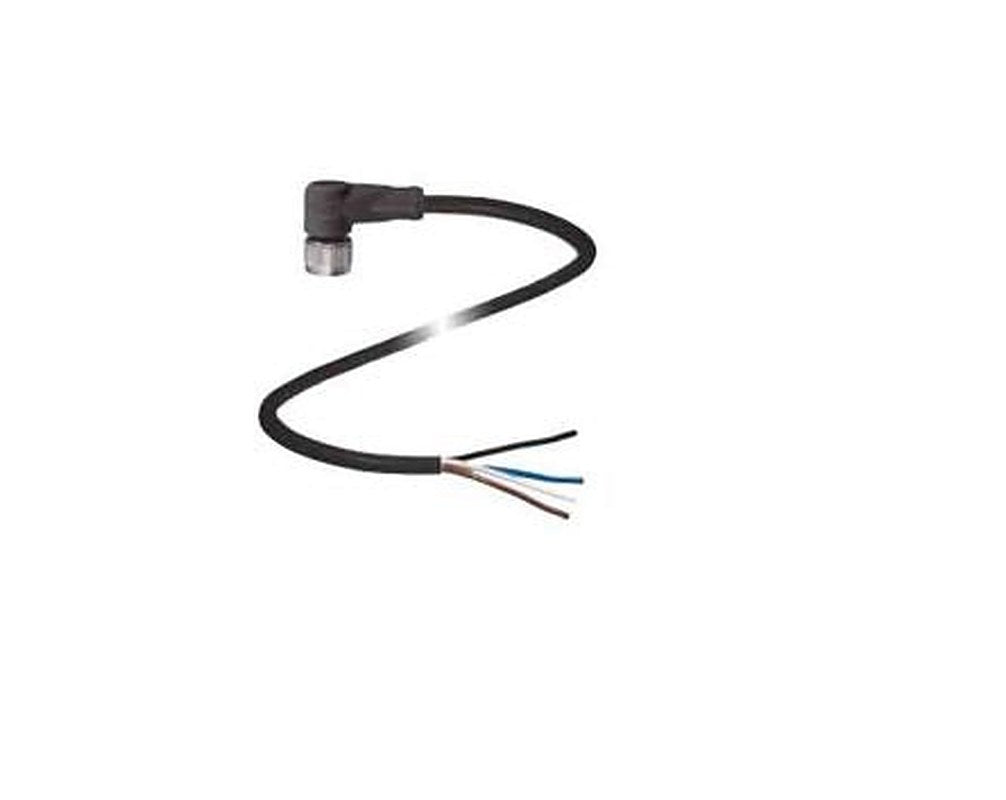 Pepperl + Fuchs Female 4 way Right Angle to Female 4 way Unterminated Sensor Actuator Cable, 5 m