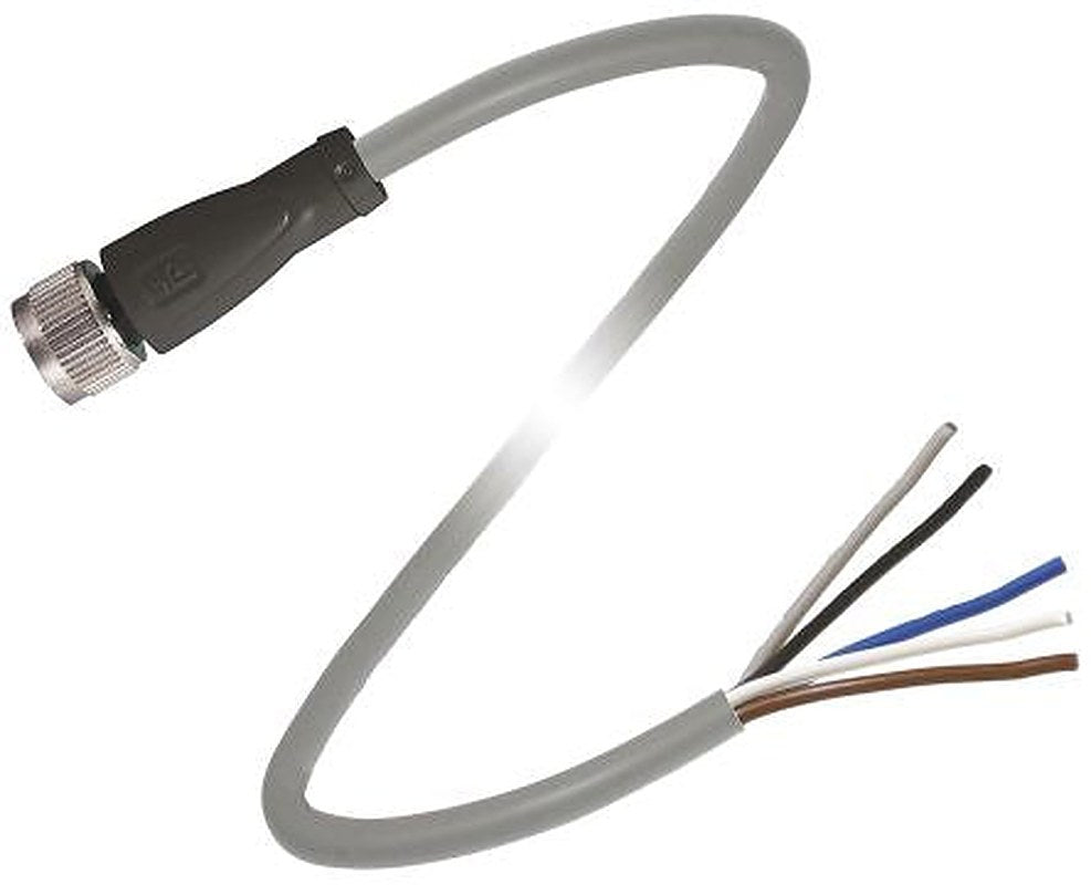 Pepperl + Fuchs Female 5 way Straight to Unterminated Sensor Actuator Cable, 2 m