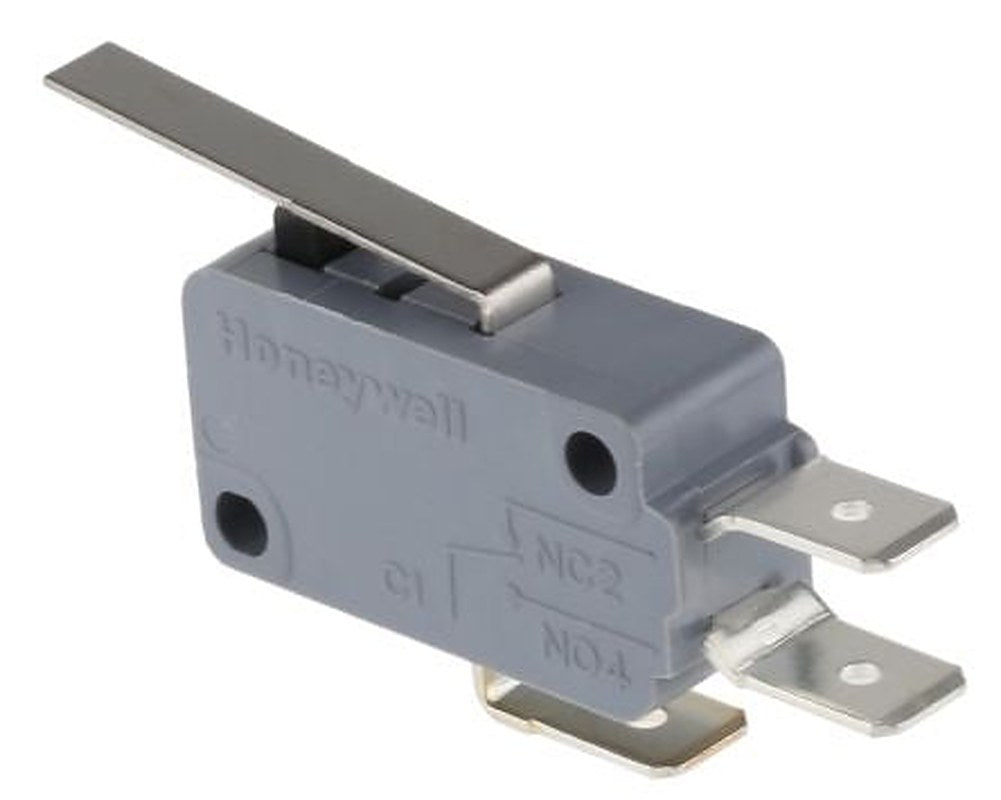 Honeywell Pin Plunger Micro Switch, Quick Connect Terminal, 16A, 250 V ac, SPDT