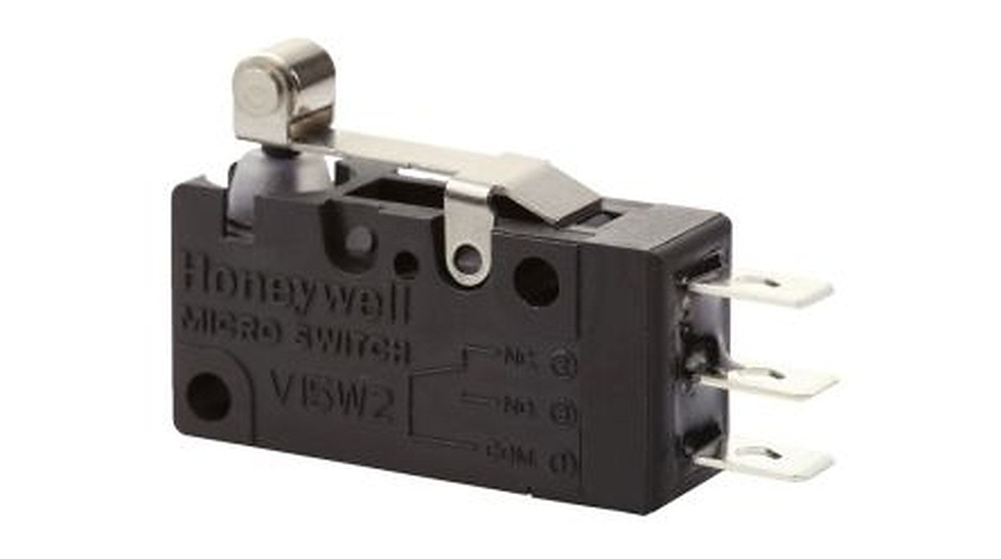 Honeywell Roller Lever Micro Switch, Quick Connect Terminal, 5 A, 250 V ac, IP67