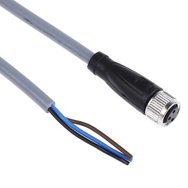 Pepperl + Fuchs Female 3 way Straight to Unterminated Sensor Actuator Cable, 5 m