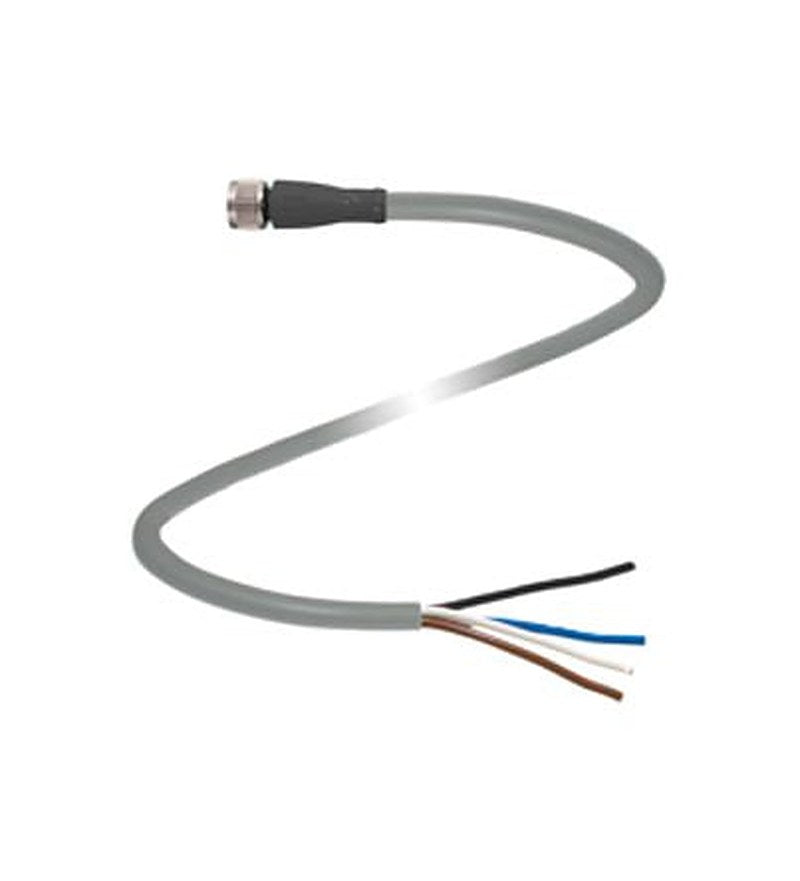 Pepperl + Fuchs Female 4 way Straight to Unterminated Sensor Actuator Cable, 2 m