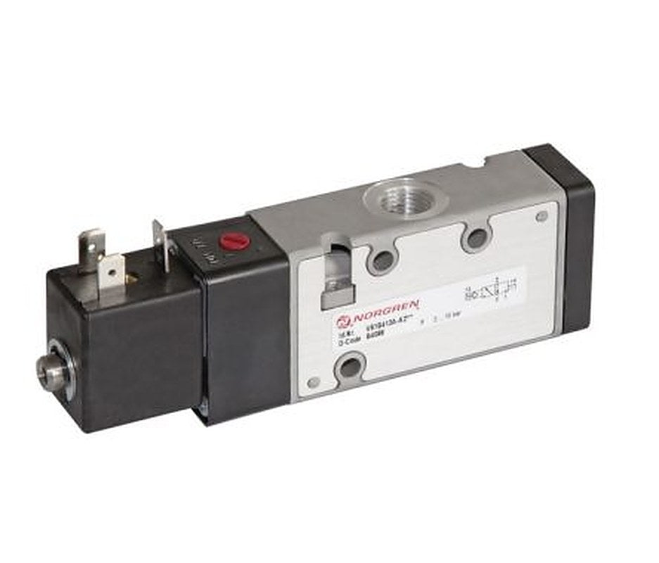 Norgren Pneumatic Solenoid Valve - Solenoid/Air G 1/8 in V60  Series 24V