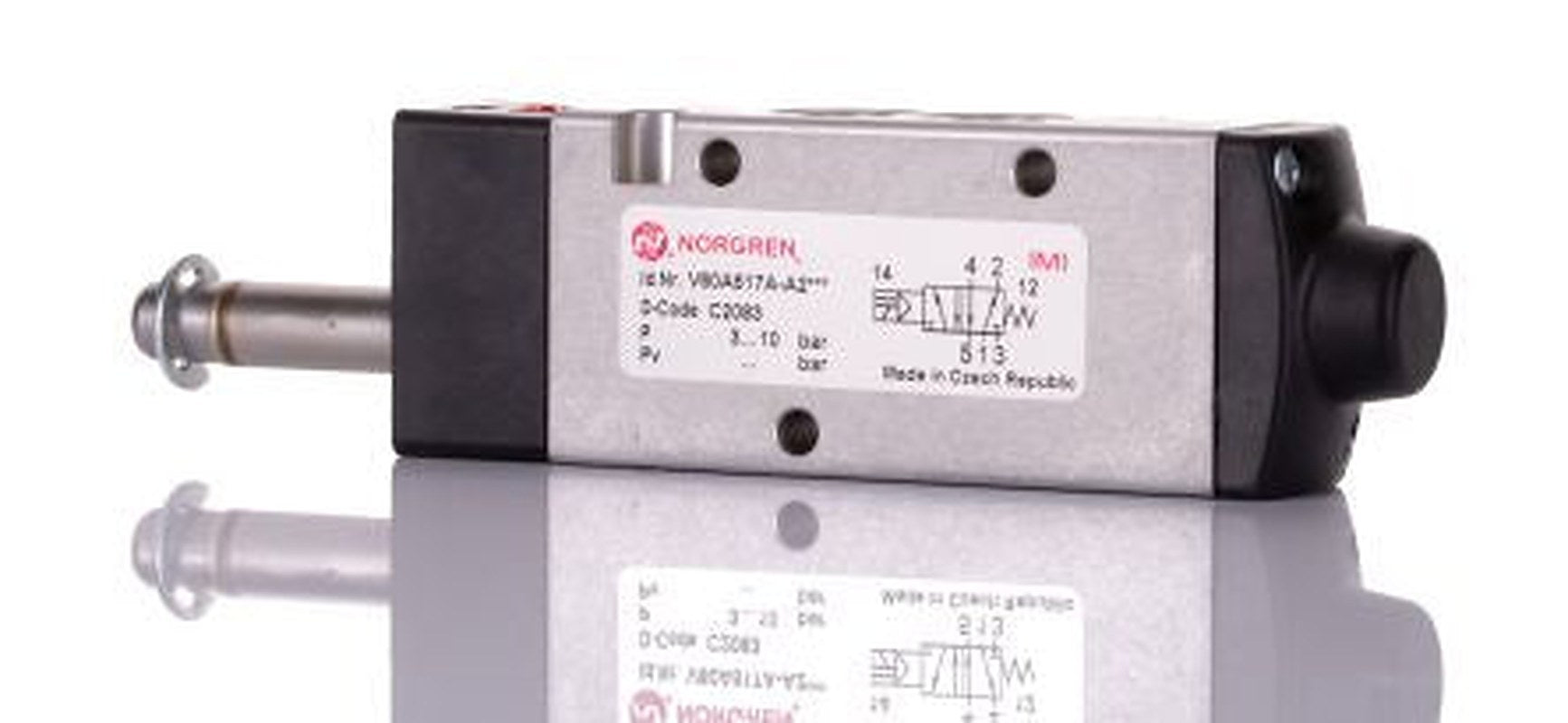 Norgren Pneumatic Solenoid Valve - Solenoid/Spring G V60  Series 24V