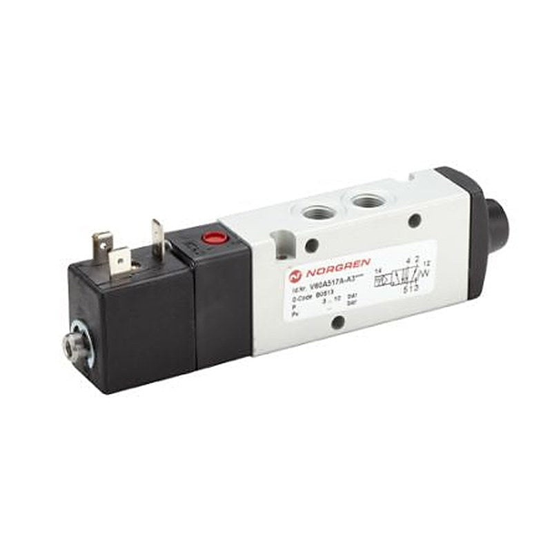 Norgren Pneumatic Solenoid Valve - Solenoid/Spring G V60  Series 24V