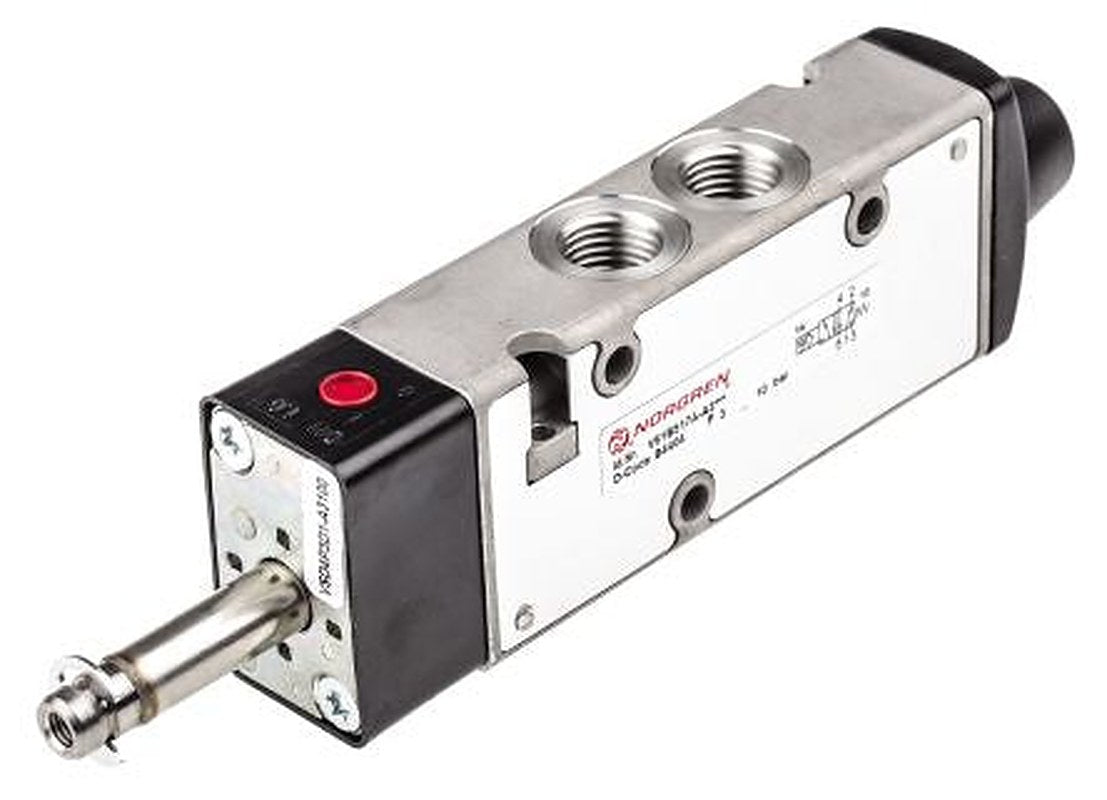 Norgren Pneumatic Solenoid Valve - 5/2 Solenoid/Spring G V60  Series 24V