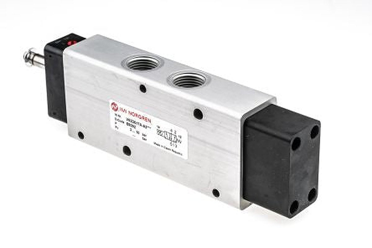 Norgren Pneumatic Solenoid Valve - 5/2 Solenoid/Spring G V63  Series 24V