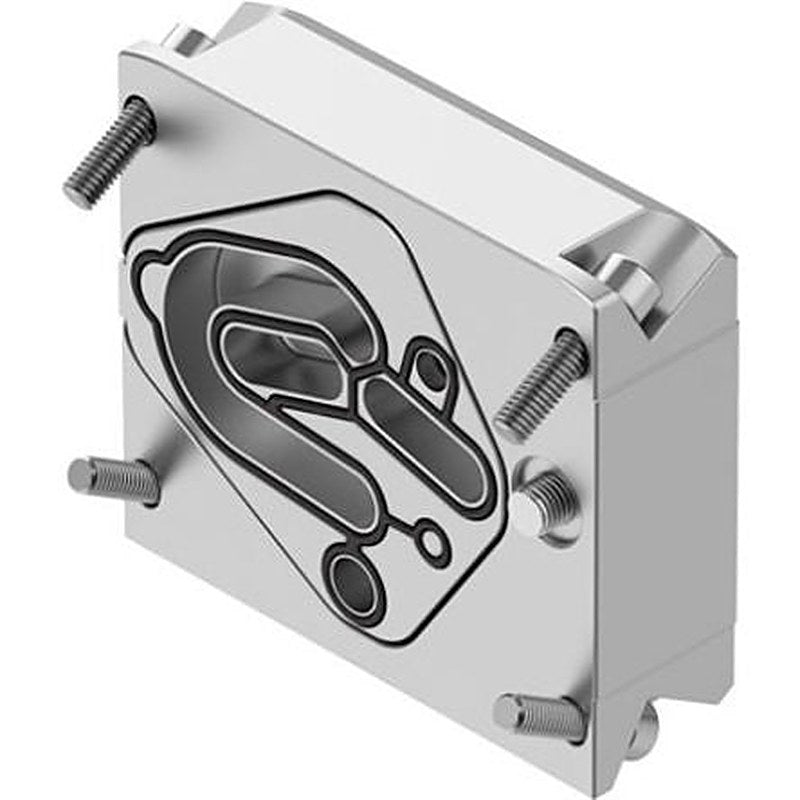 Festo VABE series End Plate for use with Valve Terminal, VABE-C13-100-F90-DU