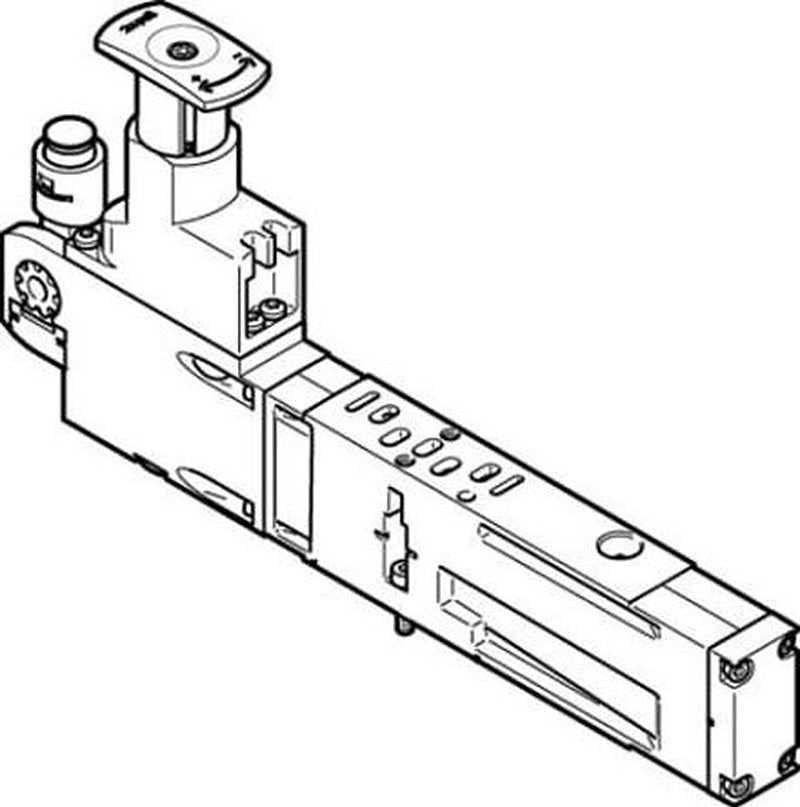 Festo VABF-S4-2-R6C2-C-6 Regulator Plate Valves, 546248
