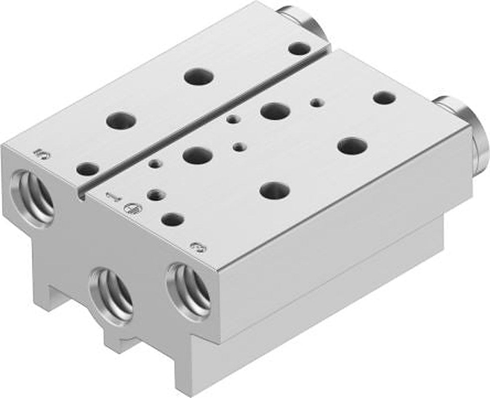 Festo VABM series 2 station G Manifold Base for use with 5/2 & 5/3-Way Valves, 576417