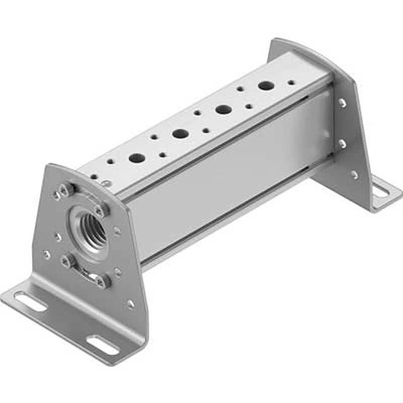 Festo VABM-B10 series 4 station NPT Manifold for use with Solenoid And Pneumatic Valve, 8026230