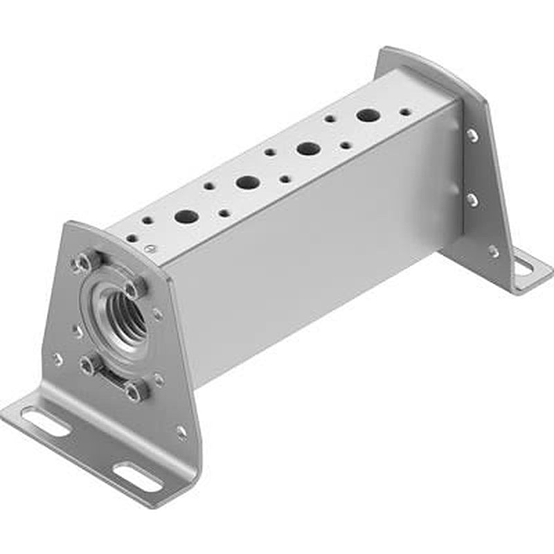 Festo VABM-B10 series 4 station NPT Manifold for use with Solenoid And Pneumatic Valve, 8026349