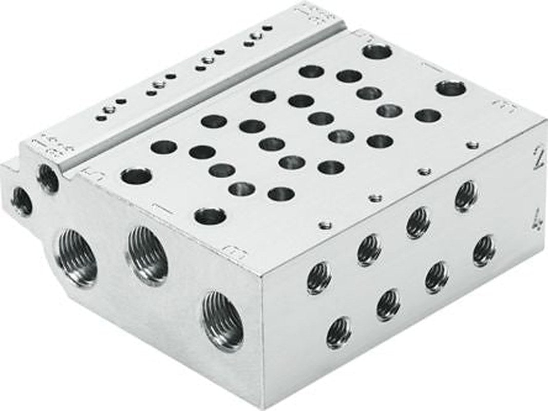 Festo VABM series 8 station G Manifold Base for use with VUVG-B Series Sub-Base Valves, 566612