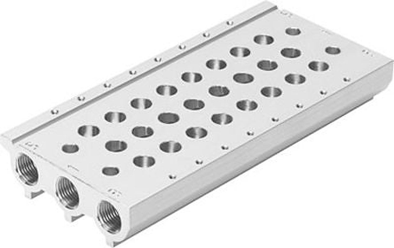 Festo VABM series 8 station G Manifold Base for use with VUVG-LK Series Individual Valves, 566564