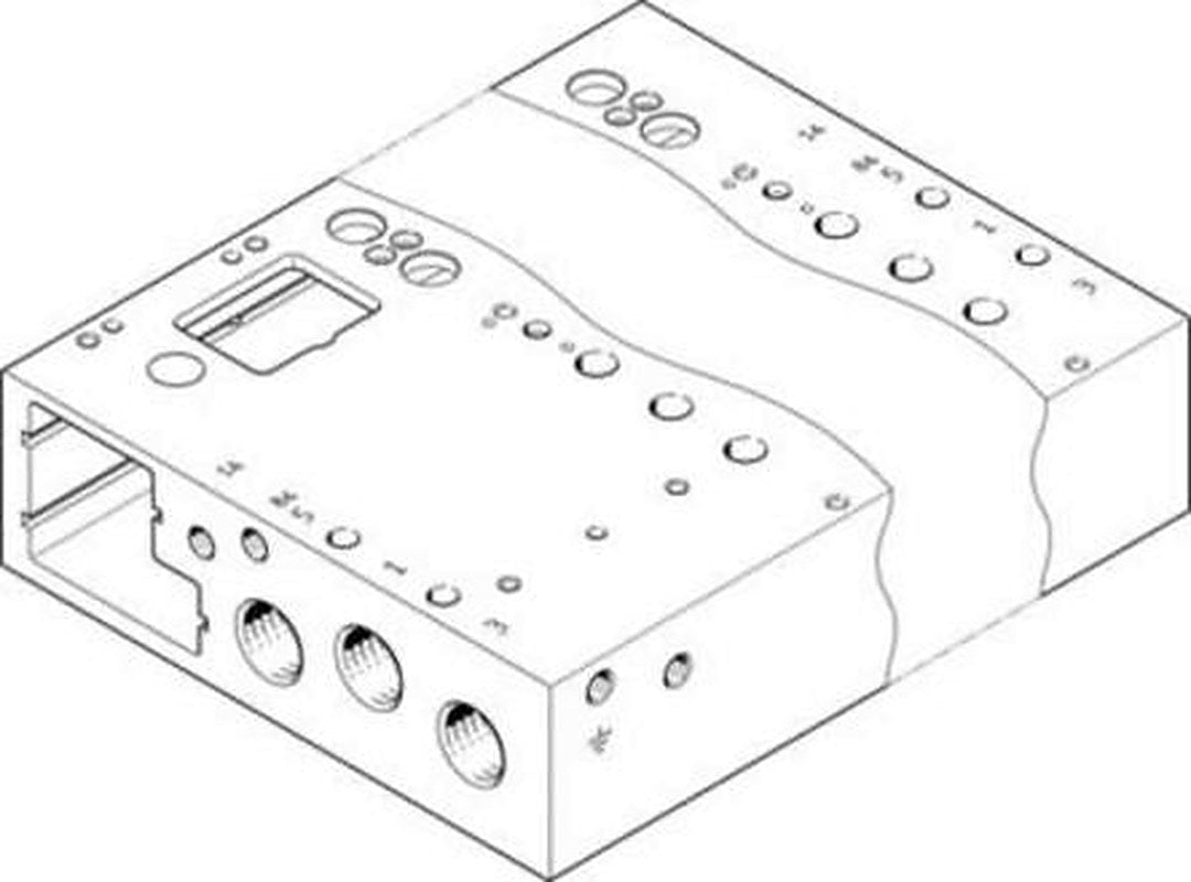 Festo VABM series 8 station G Manifold Strip, 573493