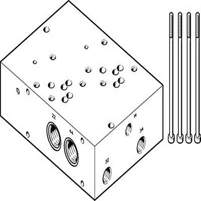 Festo Sub-Base for use with Valve Terminal, 2738671