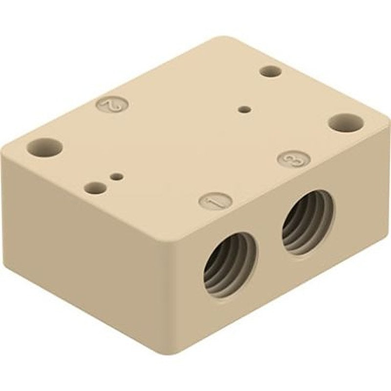 Festo VABS series Metric Sub-Base, VABS-K2-10S-16-M6-P