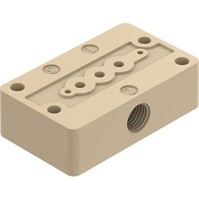 Festo VABS series Metric Sub-Base, VABS-K2-12S-20-M6-P